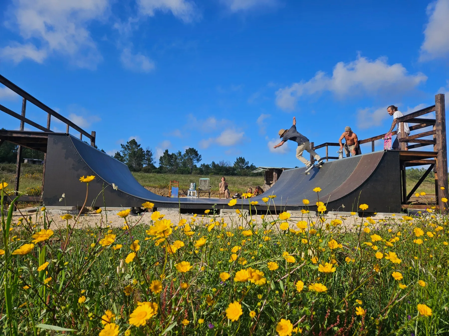 Skatepark at the farm